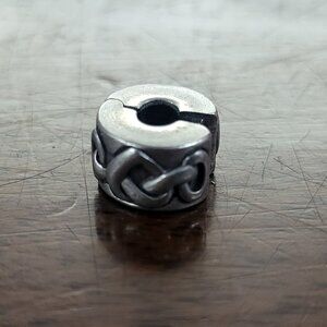 Pandora Clasp Bead Charm - Knot Pattern